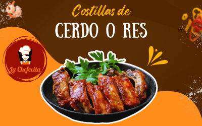 Costillas de Cerdo o Res