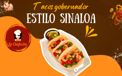 Tacos gobernador Estilo Sinaloa / Tacos de Camarón