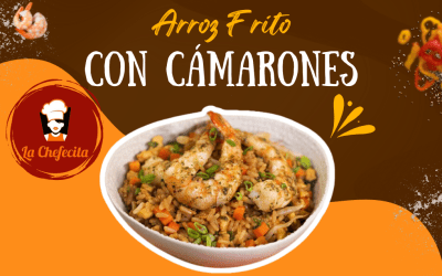 Arroz Frito Con Camarones