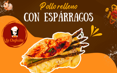 Pollo Relleno De Espárragos